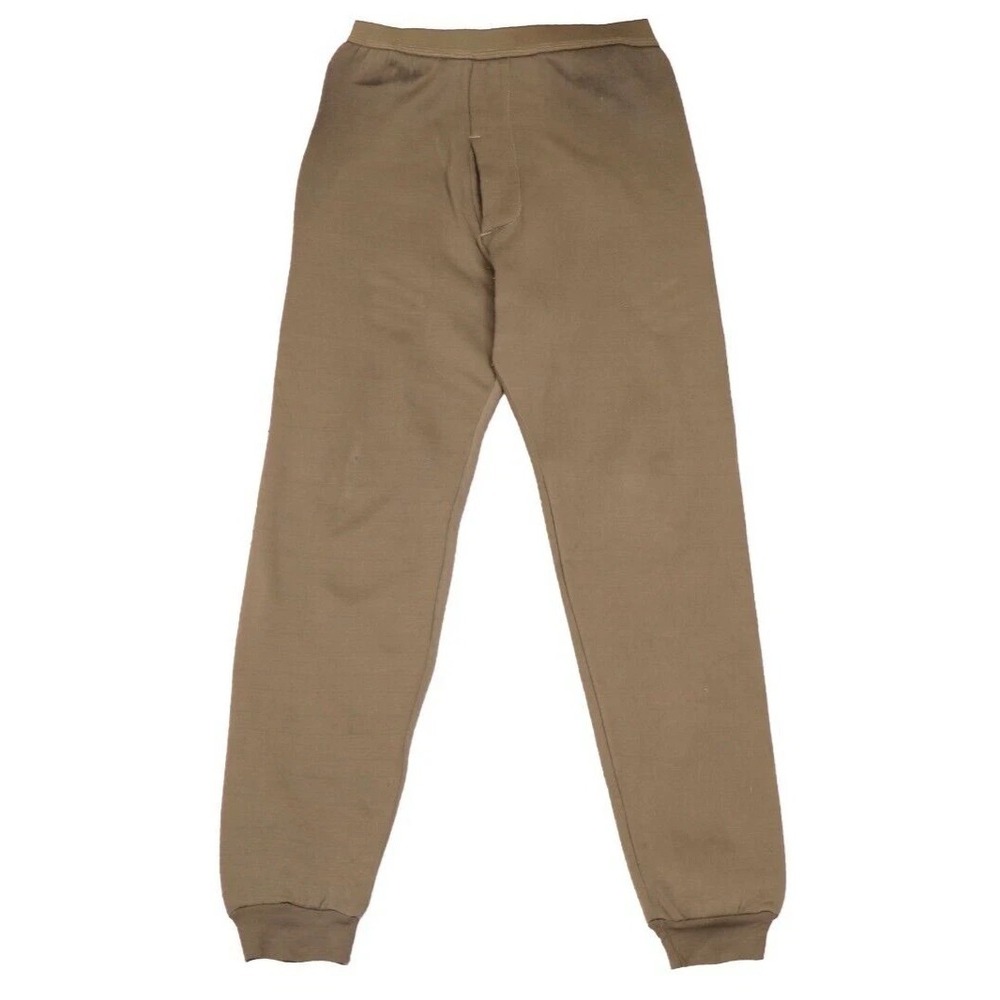 NEW Large - US Military Coyote Brown Cold Weather Polypropylene Drawers Pants